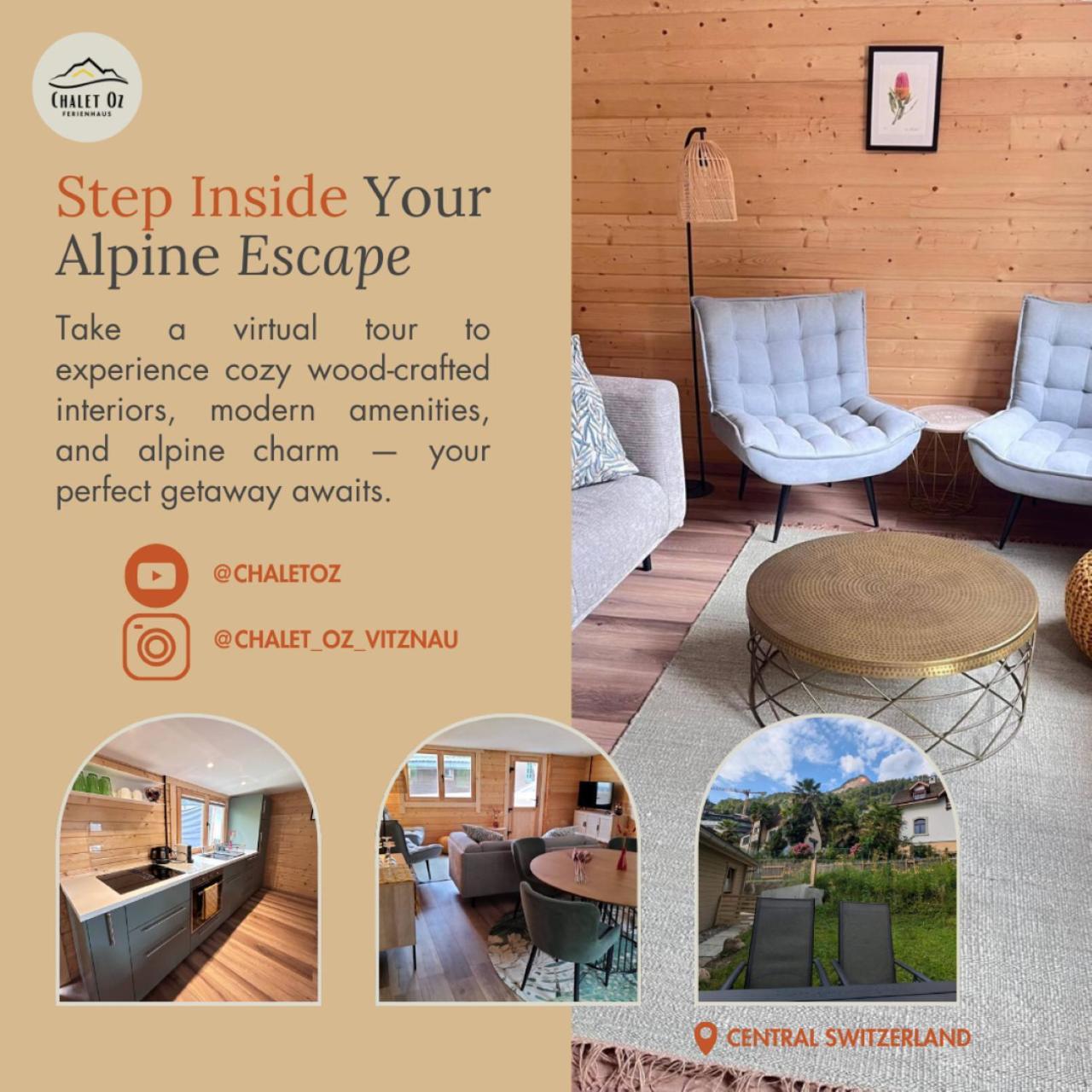 Chalet Oz Vitznau Zewnętrze zdjęcie
